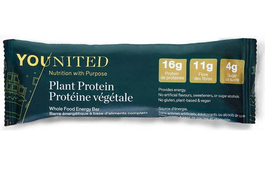 YOUNITED Plant Protein Snack Bar (Chocolate Peanut - 60g x 12)