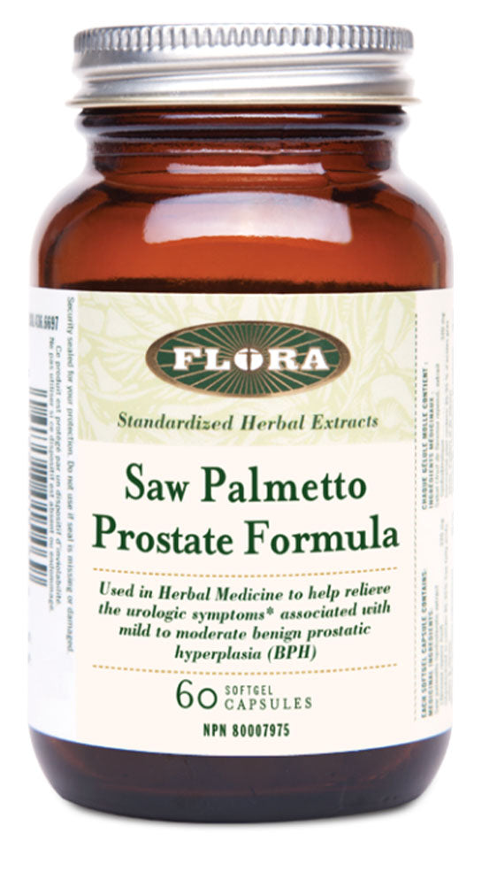 FLORA Saw Palmetto Prostate Formula (320 mg - 60 veg caps)