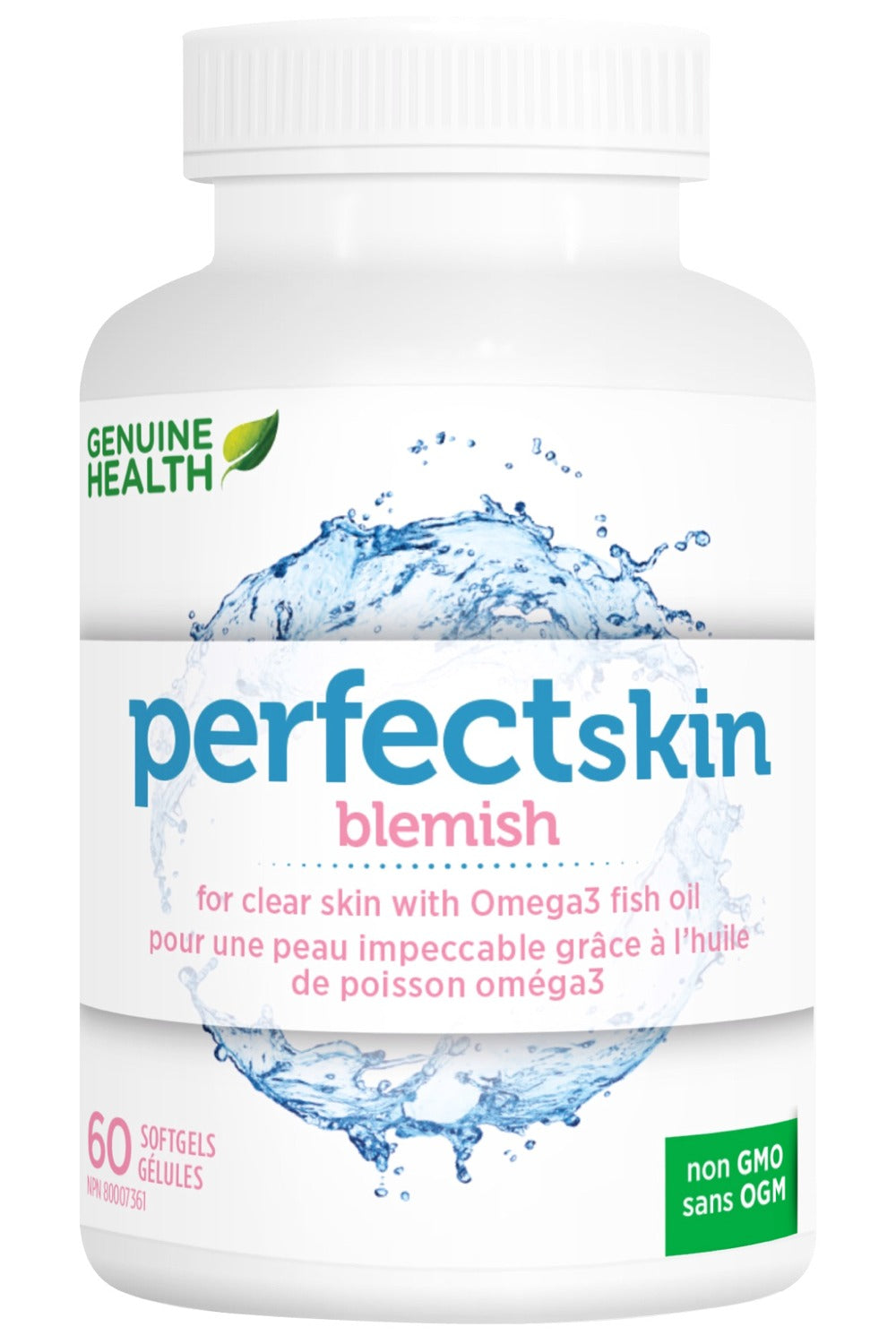 GENUINE HEALTH Perfect Skin Blemish (60 Softgels)