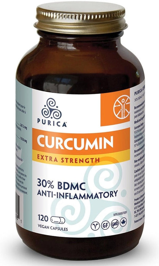 PURICA Curcumin (Extra Strength - 120 V-Caps)
