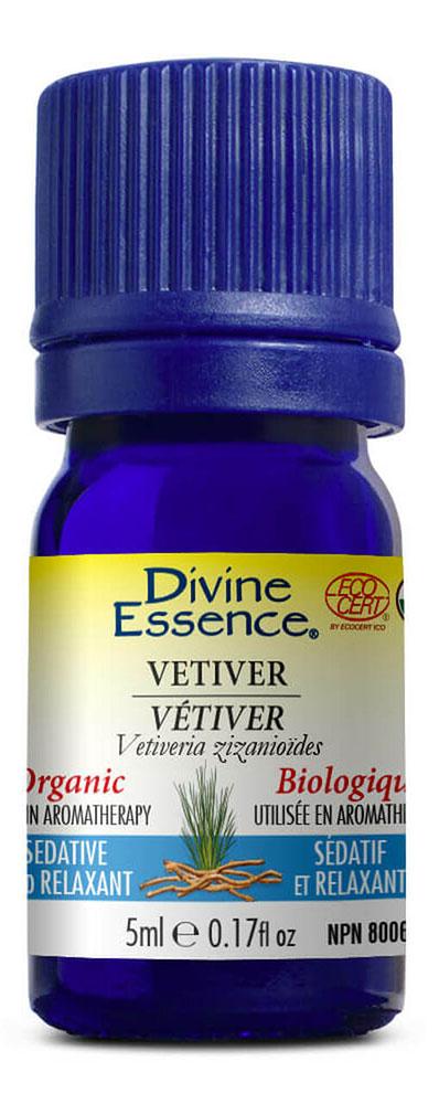 DIVINE ESSENCE Vetiver (Organic - 5 ml)